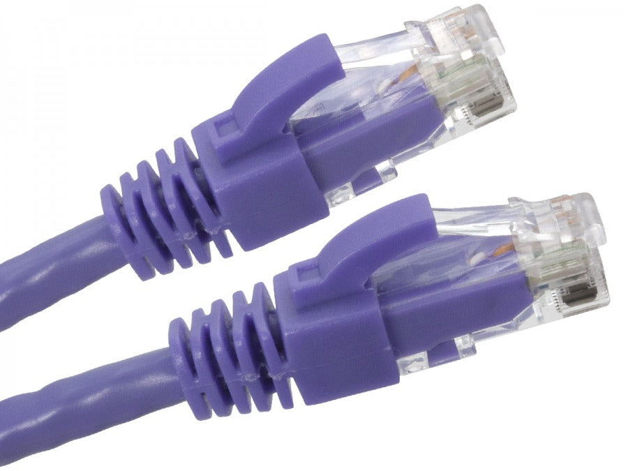 CAT6 RJ45 Ethernet Cable (Purple)