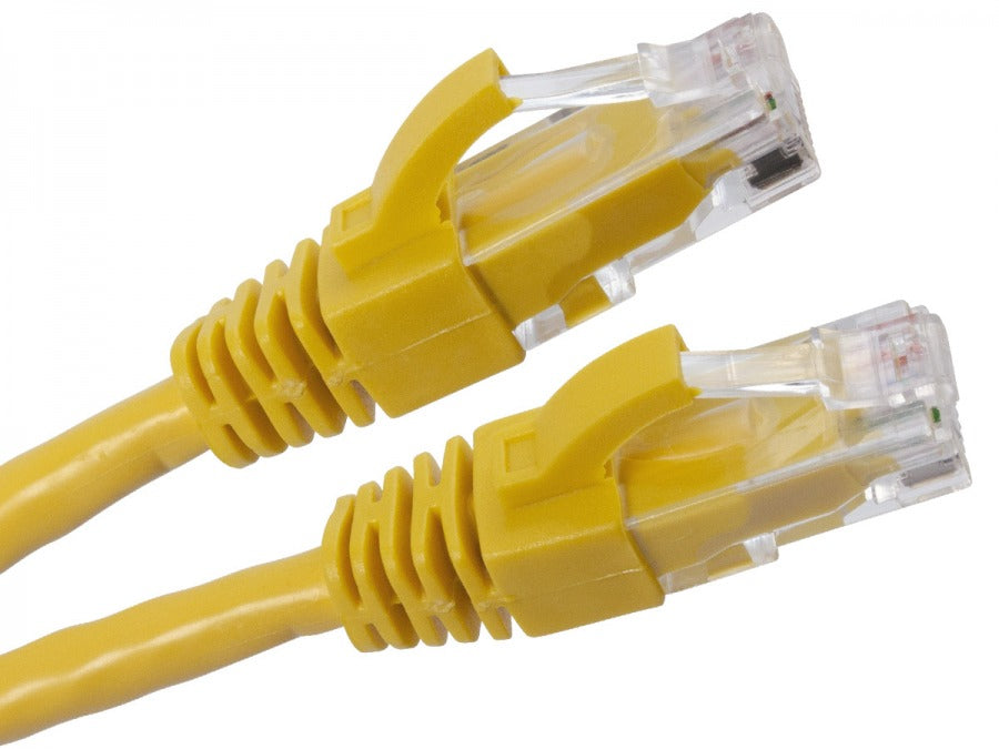 CAT6 RJ45 Ethernet Cable (Yellow)